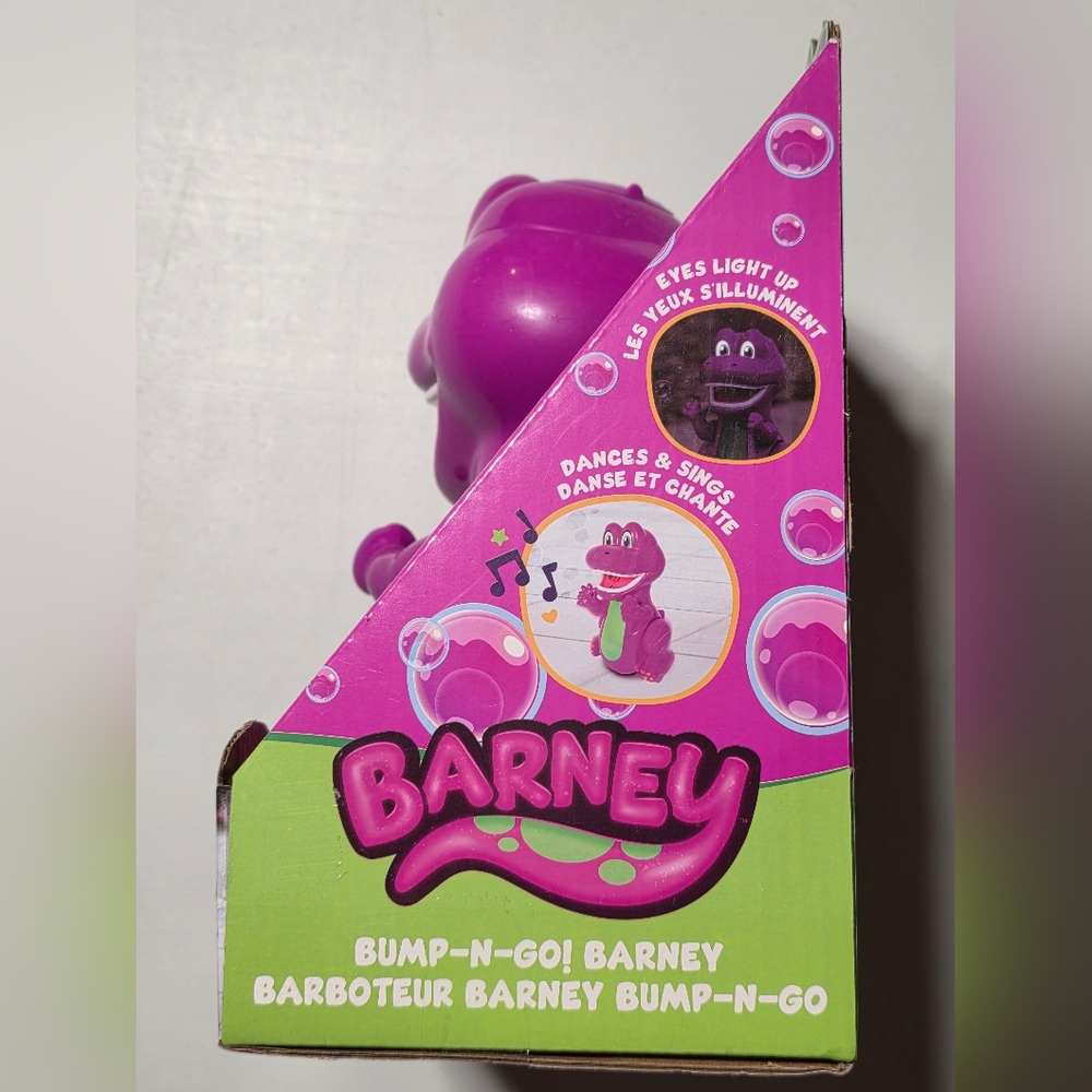 Barney Bump-N-Go Bubble Machine - Picture 6 of 9